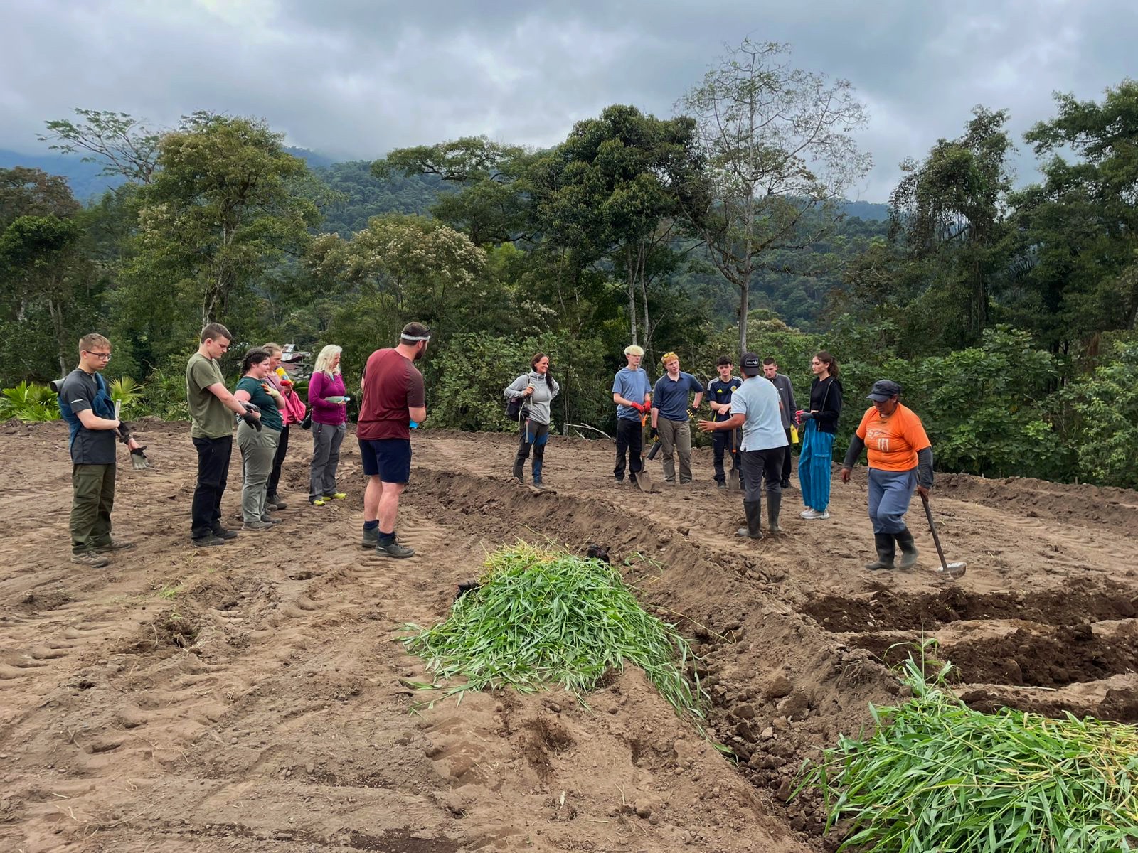 Group experience at La Hesperia cloud forest reserve